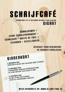 Schrijfcafé Gigant